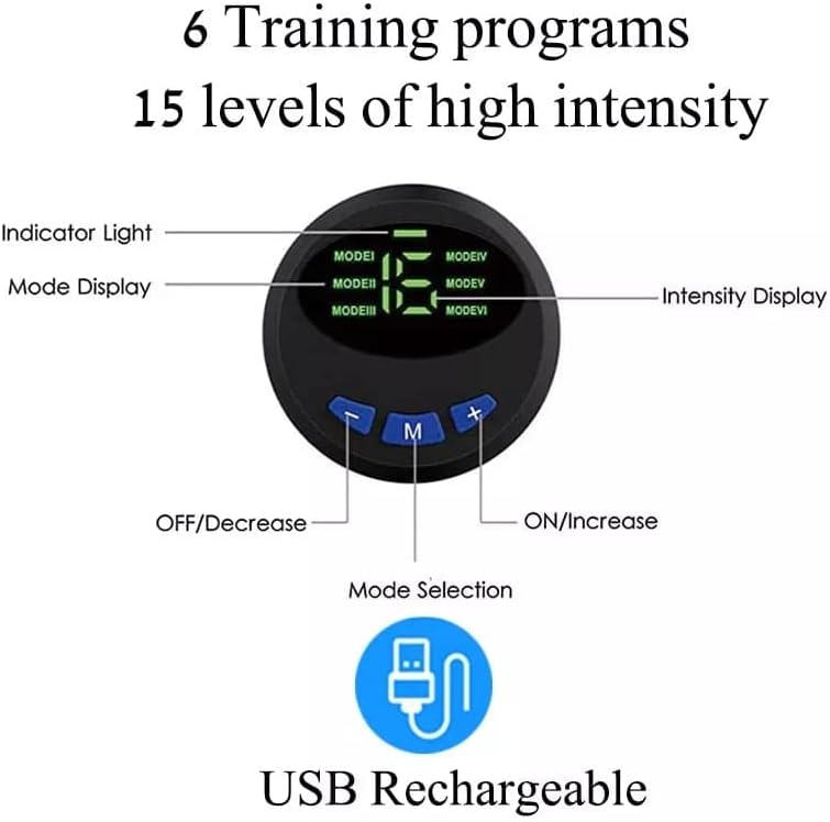 EMS Muscle Stimulation Belt Vibration