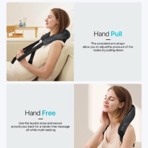 Neck and Shoulder Massager with Heat Cordless