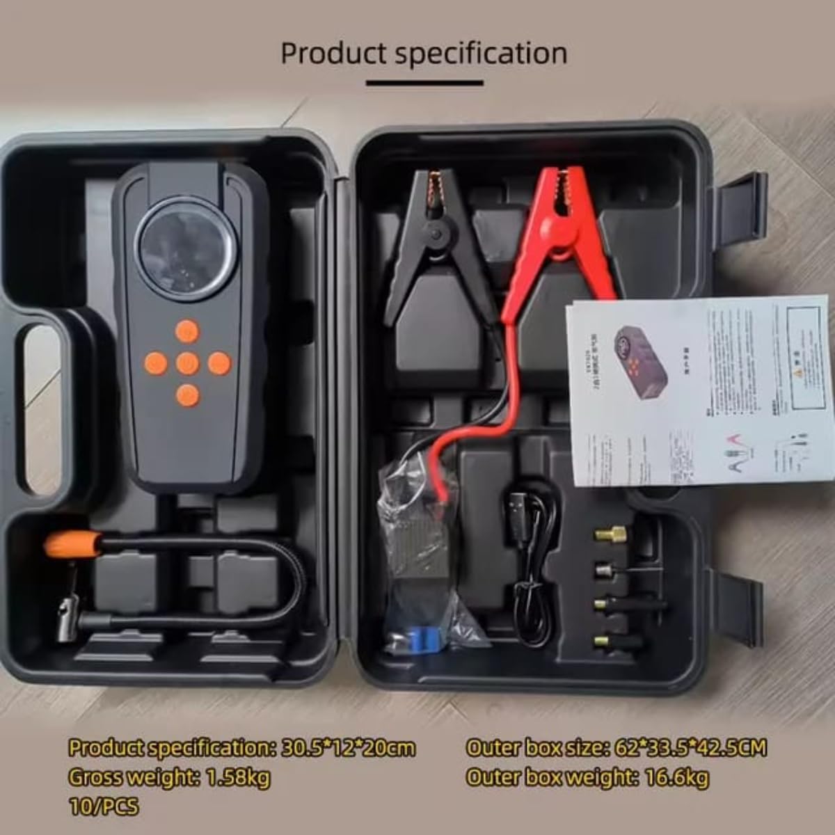 Protable Emergency Power Supply Auto Emergency Booster