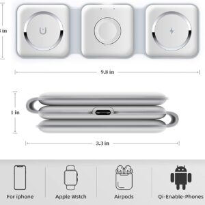 3 in 1 Wireless Charger Magnetic Foldable Charging