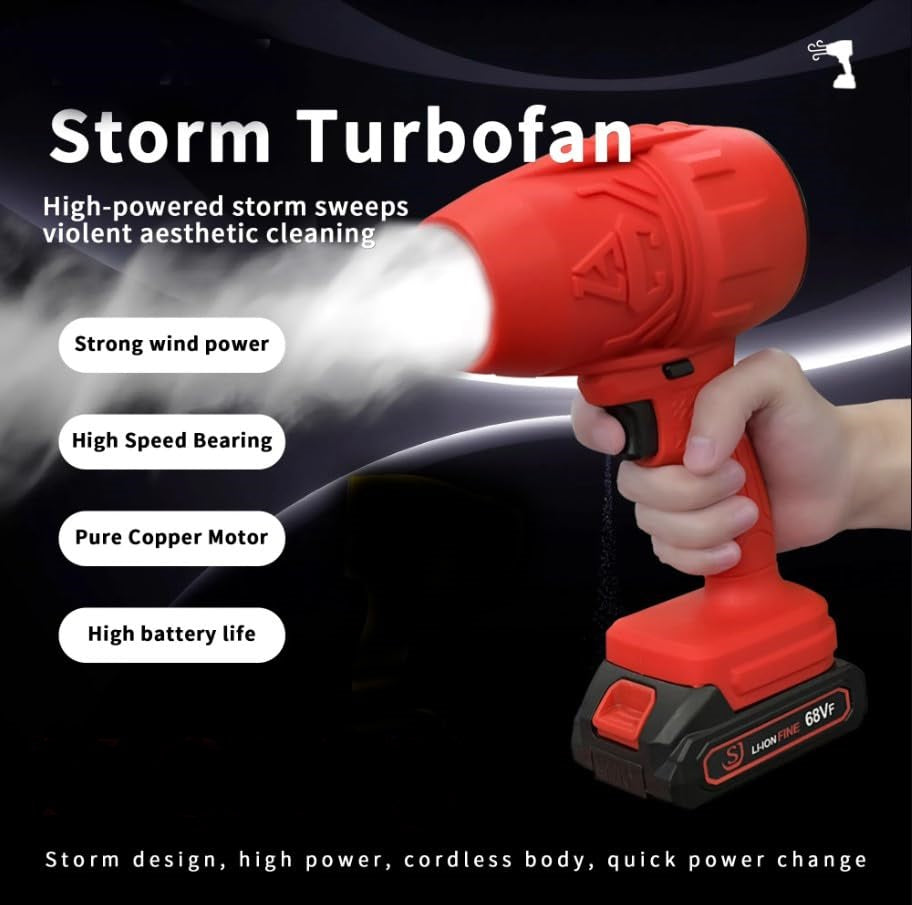 urbo Jet Blower Cordless with Dual Batteries