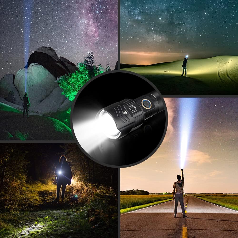 P90 Rechargeable Flashlight.