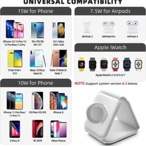 3 in 1 Wireless Charger Magnetic Foldable Charging