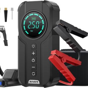 Portable Car Jumper Starter with Air Compressor