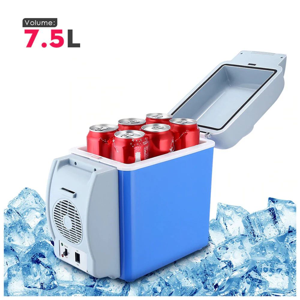 Car Portable Mini Fridge with 12V DC 7.5 L