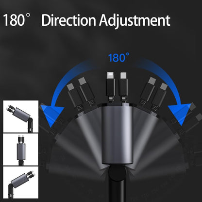 4 in 1 Fast Car Phone Charger 60W