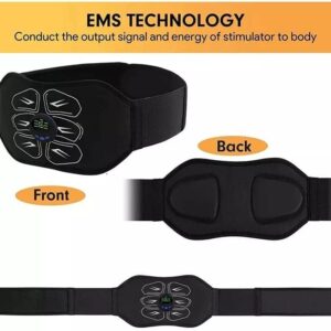 EMS Muscle Stimulation Belt Vibration