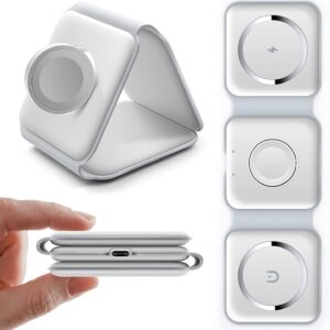 3 in 1 Wireless Charger Magnetic Foldable Charging