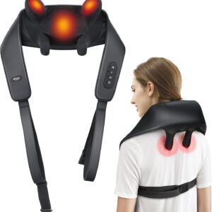 Neck and Shoulder Massager with Heat Cordless