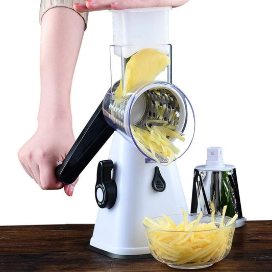 3-in-1 Potato Grater 3 Stainless Steel Drums