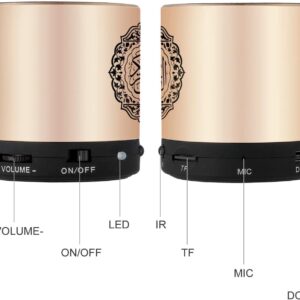 Remote Control Quran Speaker, MP3 Player, 8GB.