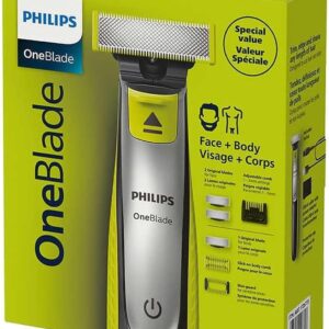 Philips OneBlade Face + Body Trimmer And Shaver