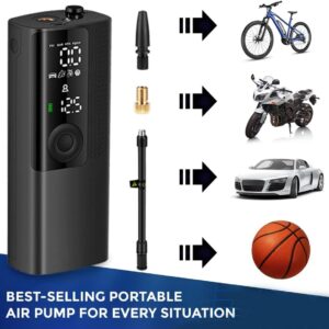 Tire Inflator Portable Air Compressor,Air Pump for Car Tires